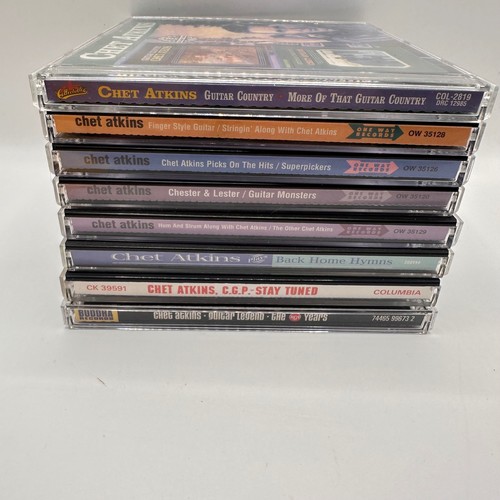 Chet atkins lot 8 cds - cd, of